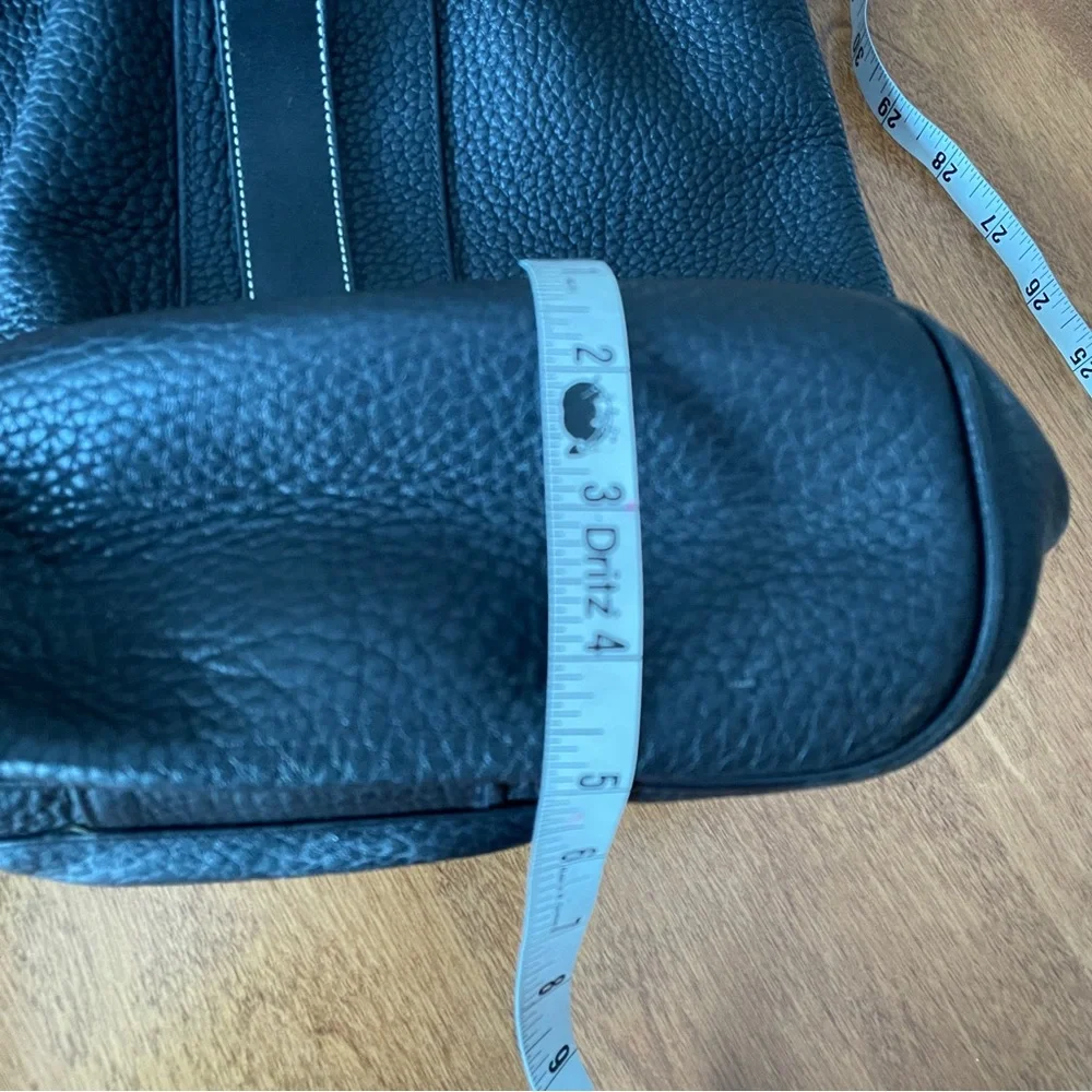 Dooney & Bourke Black Leather Shoulder Bag - Picture 16 of 16